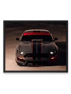 Постер в комнату, Форд ford shelby gt 350 40х50