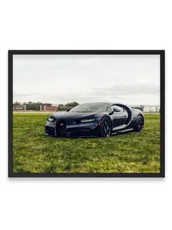 Постер, Бугатти bugatti chiron 40х50