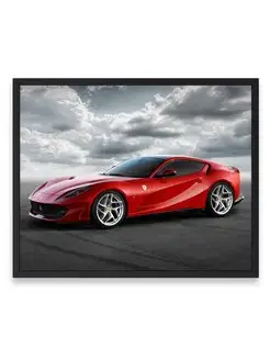 Постер, плакат 40x50, Феррари ferrari 812 superfast w