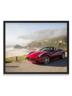 Постер 40х50, Феррари ferrari california