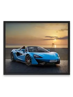 Постер, плакат, Макларен mclaren 570s spider look 40х50