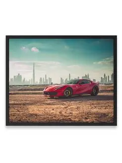 Постер, плакат 40х50, Феррари ferrari 812 superfast