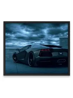 Постер 40x50, Ламборджини lamborghini aventa