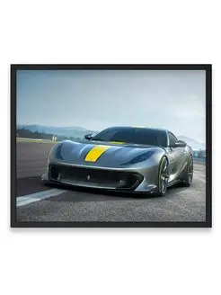 Постер интерьерный, Феррари ferrari 812 superfast v12 40х50