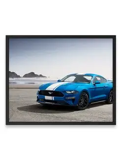 Постер, плакат, Форд ford mustang ecoboost pack 1 40х50