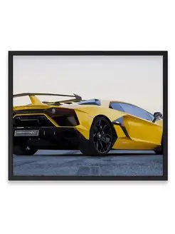 Постер 40х50, Ламборджини lamborghini aventador sv