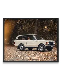 Постер, Машина kingsley range rover 40х50