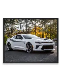 Постер, Шевроле sve chevrolet camaro yenko 40х50