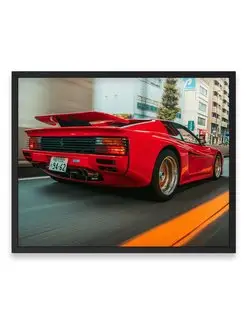 Постер, Феррари koenig ferrari testarossa bi turbo 40х50