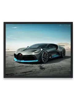 Плакат 40х50, Бугатти bugatti divo