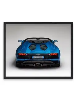 Постер, Ламборджини lamborghini aventador superveloce