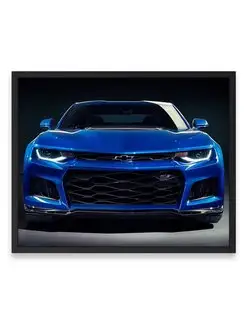 Постер, плакат, Шевроле chevrolet camaro zl1 40х50