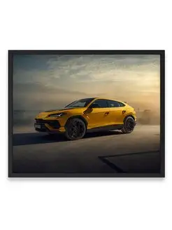 Постер, Ламборджини lamborghini urus performante 40х50