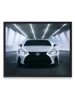 Постер интерьерный, Лексус lexus is 350 f sport 40х50