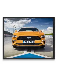 Постер 40x50, Форд ford mustang gt fastback