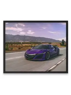 Постер, Акура acura nsx supercar 40х50