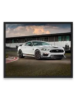 Плакат, Форд ford mustang handling package 40х50