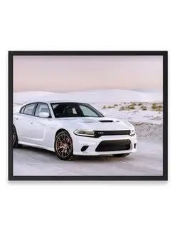 Плакат, Додж dodge charger 40х50