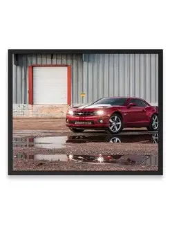 Плакат интерьерный, Шевроле chevrolet camaro im 40х50