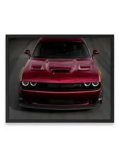 Постер, Плакат, Додж dodge challenger srt hellcat widebody