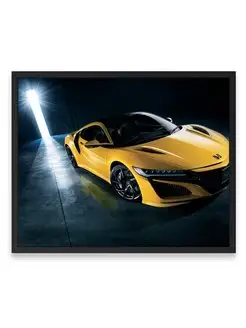 Постер, плакат, Хонда honda nsx 40х50