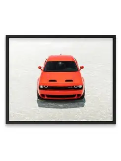 Постер 40x50, Додж dodge challenger srt super stock