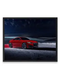 Плакат 40x50, Ауди audi tt rs the speed of light