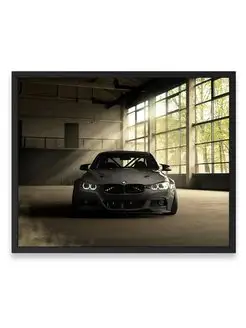 Постер, плакат, БМВ bmw f30 widebody f30 40х50