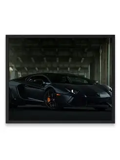 Постер, Ламборджини lamborghini aventador lp700 40х50