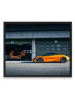 Постер, плакат, Макларен mclaren 720s 40х50