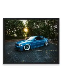 Постер, плакат, Бумер custom bmw m3 40х50