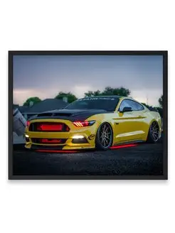 Плакат 40x50, Форд ford mustang gt apollo edition