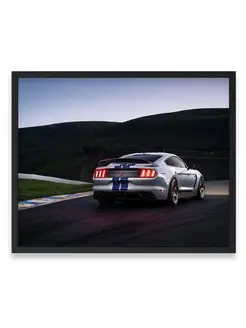 Постер интерьерный, Форд ford shelby gt350 40х50