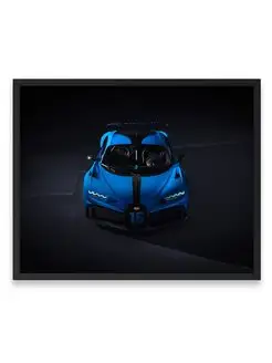 Постер, плакат 40x50, Бугатти bugatti chiron pur sport