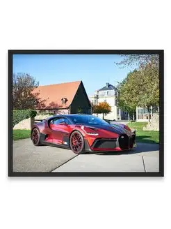 Плакат, Бугатти bugatti divo lady bug 40х50