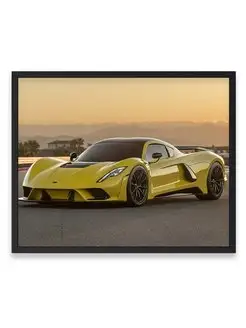 Постер, Авто hennessey venom f5 40х50