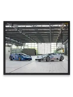 Постер 40x50, Бугатти bugatti eb110