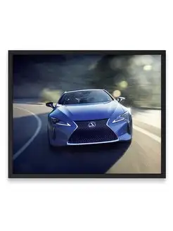 Постер, Лексус lexus lc 40х50