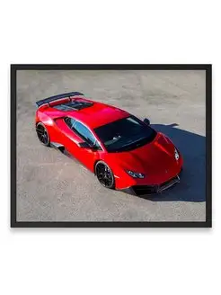 Плакат 40х50, Ламборджини torado lamborghini huracan rwd