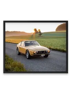 Постер, Суперкар alfa romeo junior z 40х50