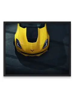 Постер, Шевроле chevrolet corvette zr7 40х50