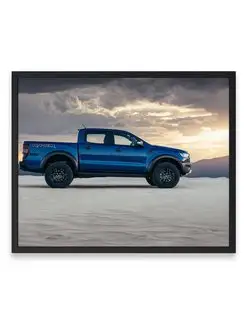 Постер 40x50, Форд ford ranger raptor