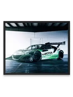 Плакат, Акура acura nsx pikes peak 40х50