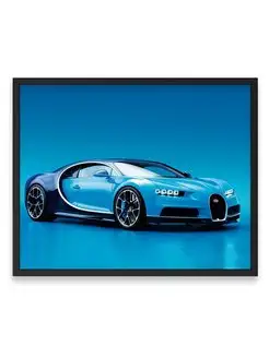 Плакат 40x50, Бугатти bugatti chi