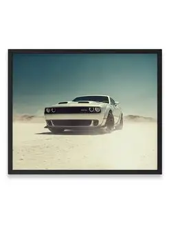 Постер, плакат, Додж dodge challenger 40х50