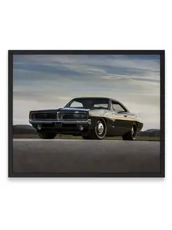 Постер 40x50, Додж dodge charger defector