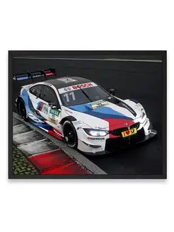 Постер, плакат 40x50, Бэха bmw m4 dtm