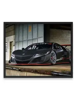 Постер 40х50, Хонда honda nsx gt3