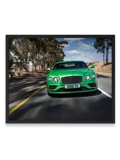 Плакат 40x50, Бэнтли bentley continental gt 2