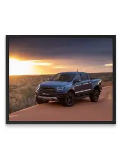 Плакат, Форд ford ranger raptor 40х50